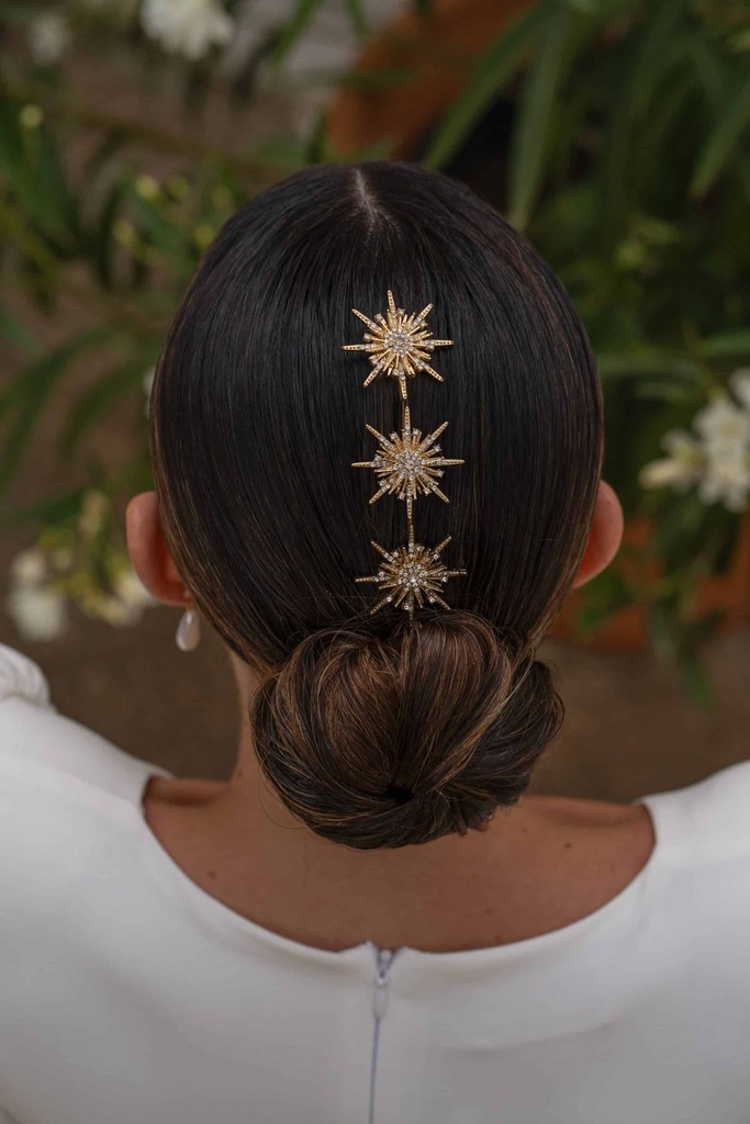 Cresta trasera Juno (Dorado)