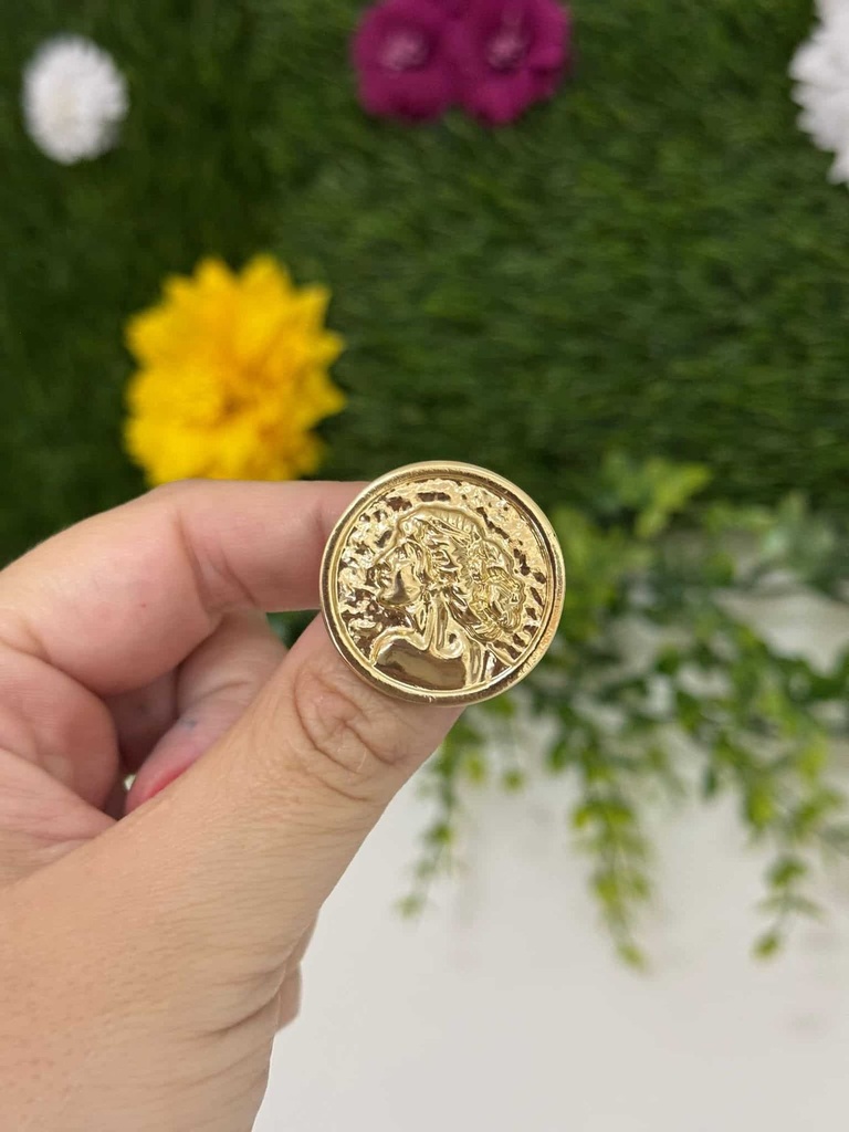 [07-MONEDA] Broche moneda