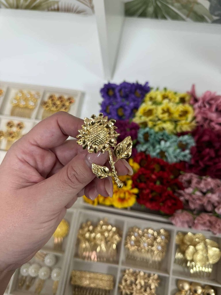 [07-GIRASOL] Broche girasol