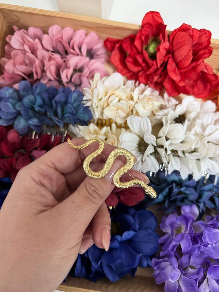 [07-SERPIENTE] Broche serpiente