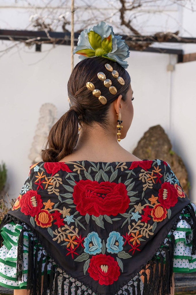 Peinecillos tachas ovaladas (Pack de 2)